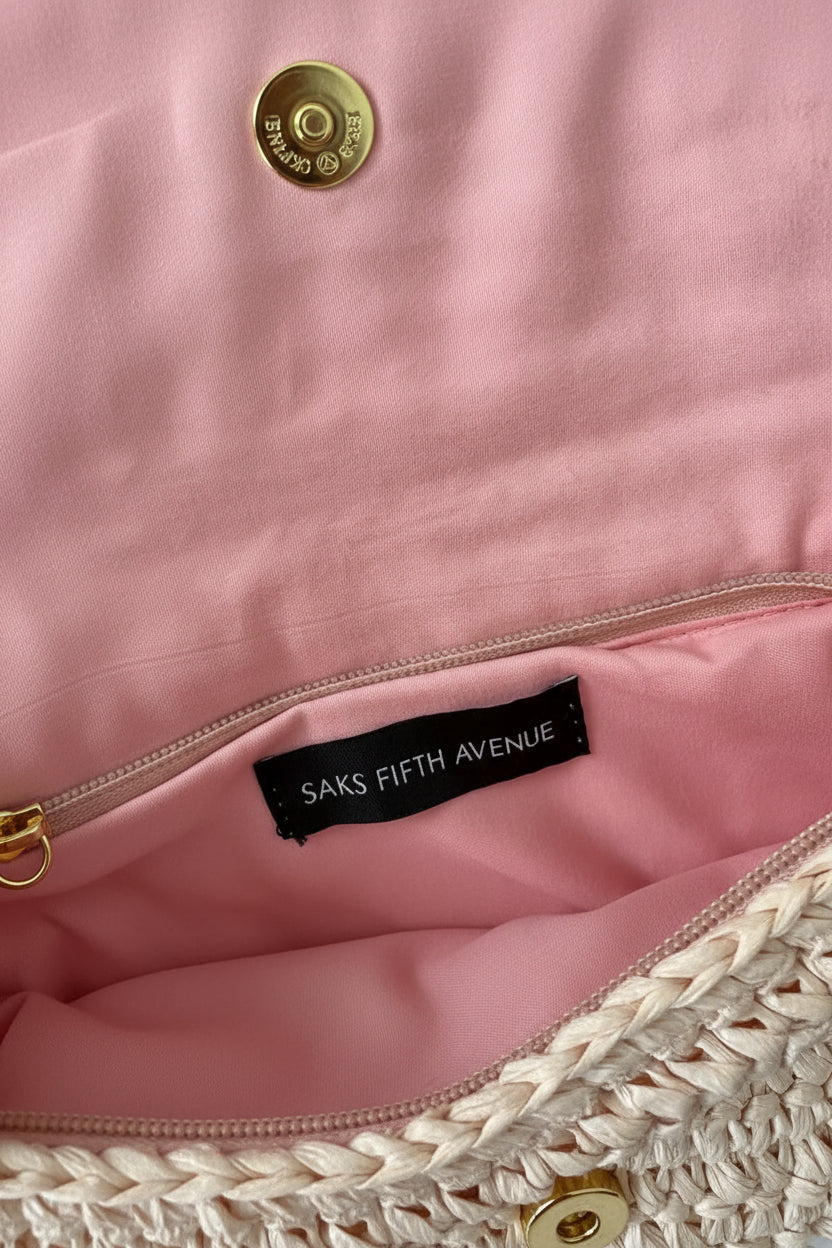 Sac en paille Fifth Avenue