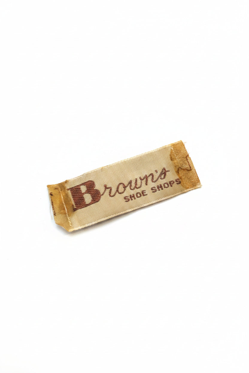 véritable vintage sac Browns 1940-1960