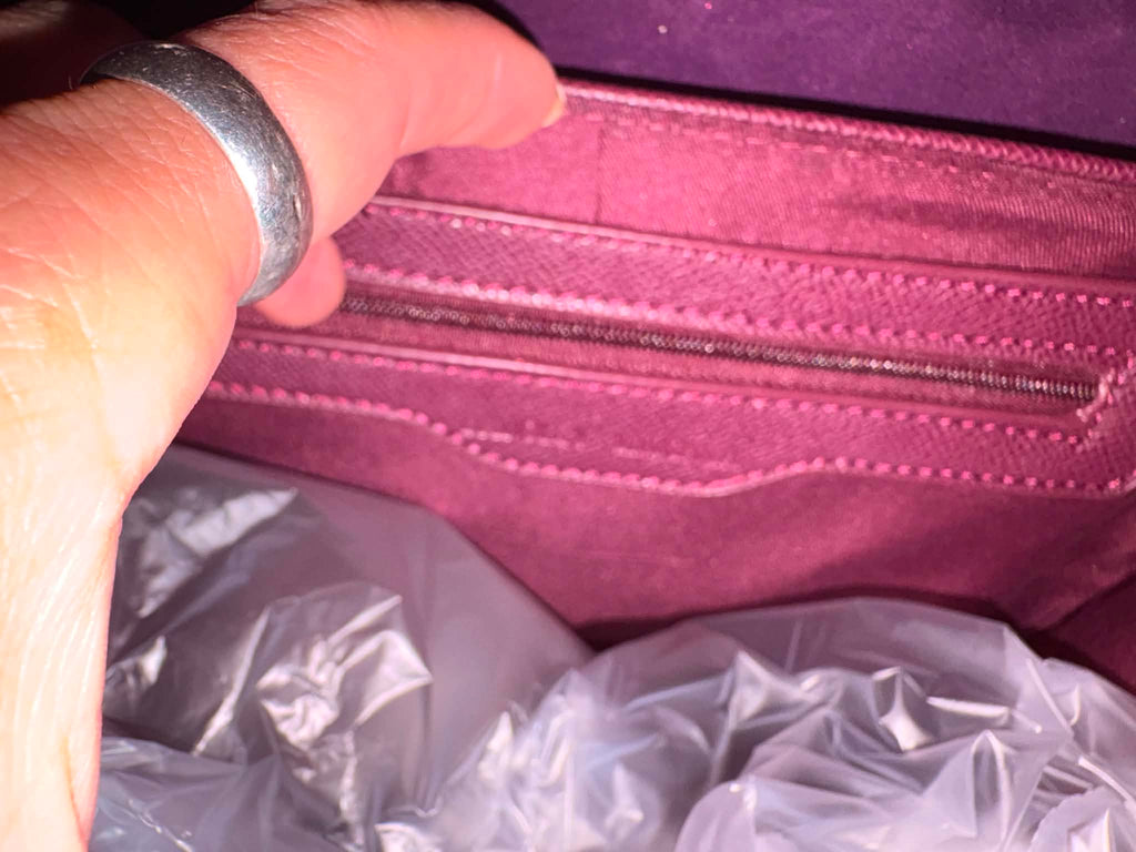 Sac Badgley Mischka bourgogne