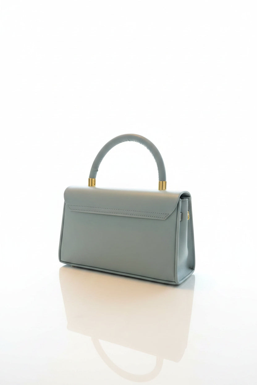 sac rigide bleu poudre