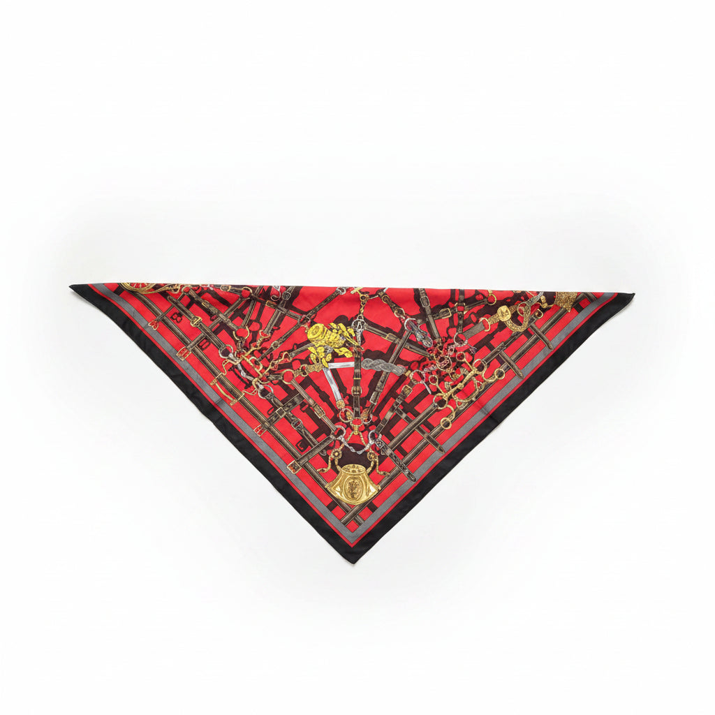 Foulard neuf en soie de murier