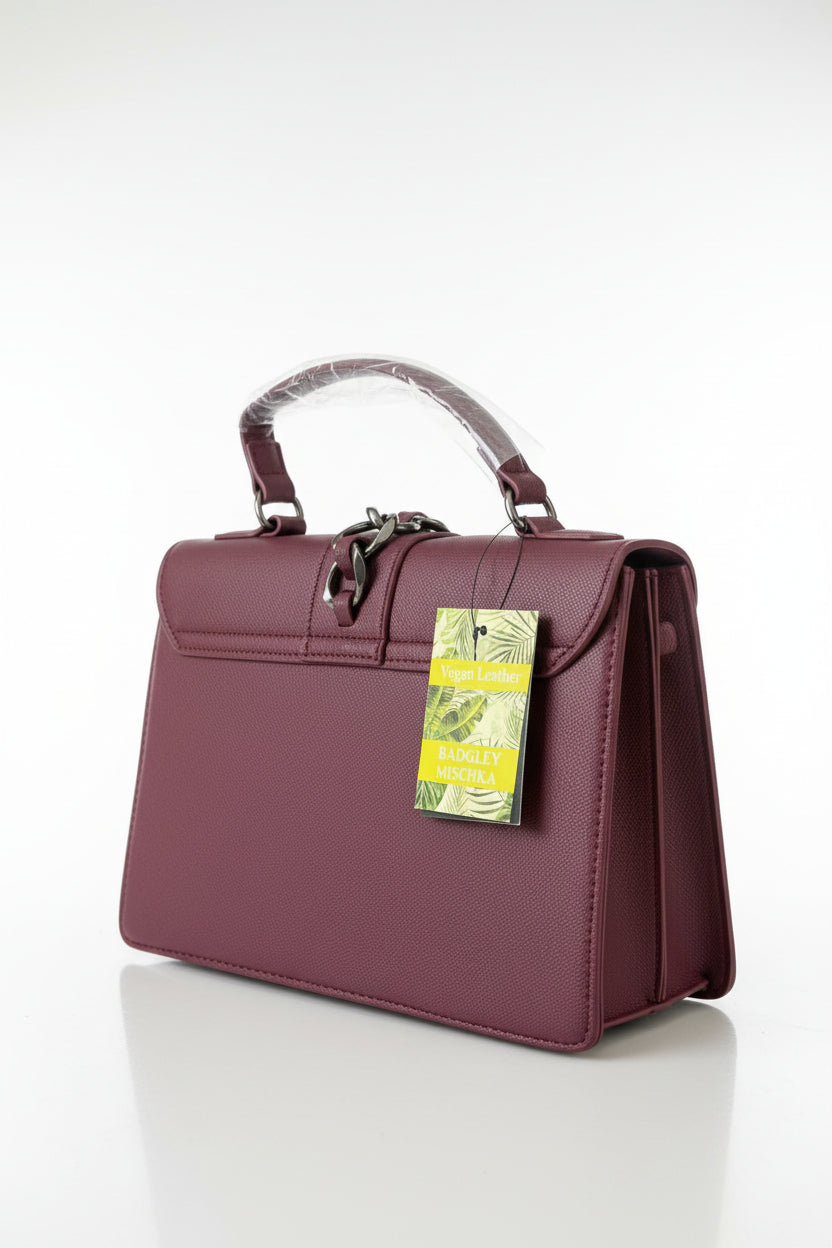 Sac Badgley Mischka bourgogne