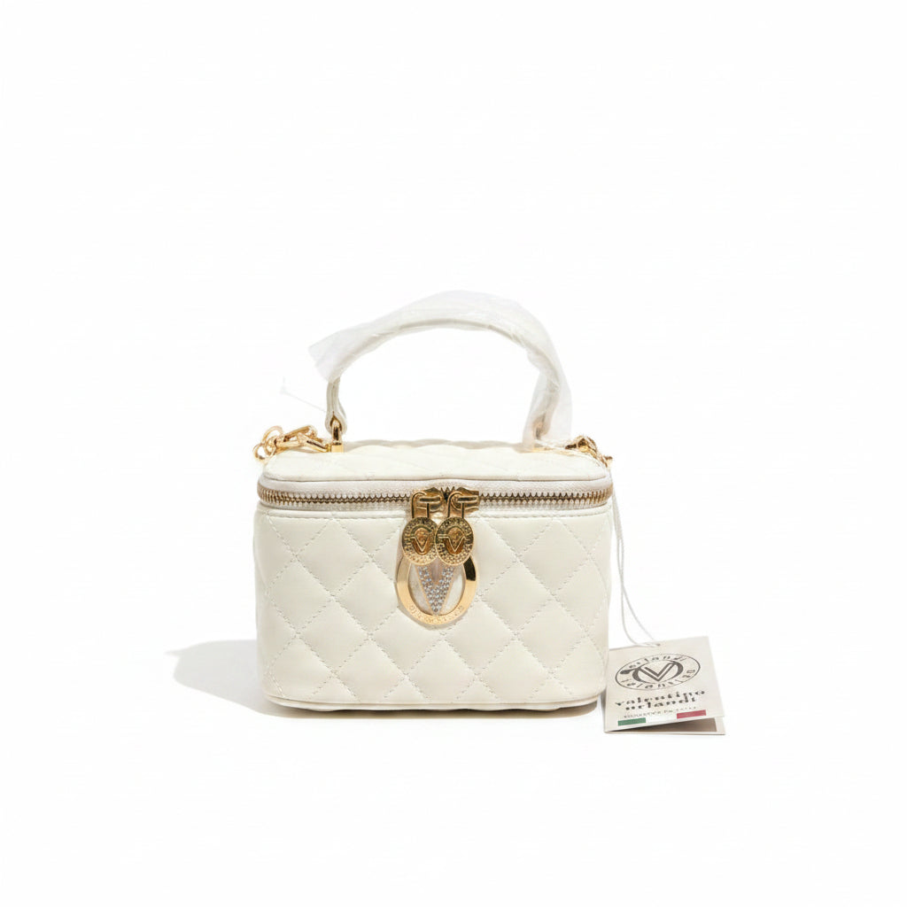 Sac à main Valentino Orlandi Vanity Box, blanc/crème