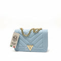 Sac Valentino Orlandi bleu poudre