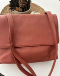 Sac saumon cuir végétalien Matte and Nat
