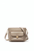 Sac Damier cuir crème