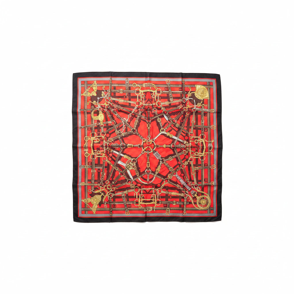 Foulard neuf en soie de murier