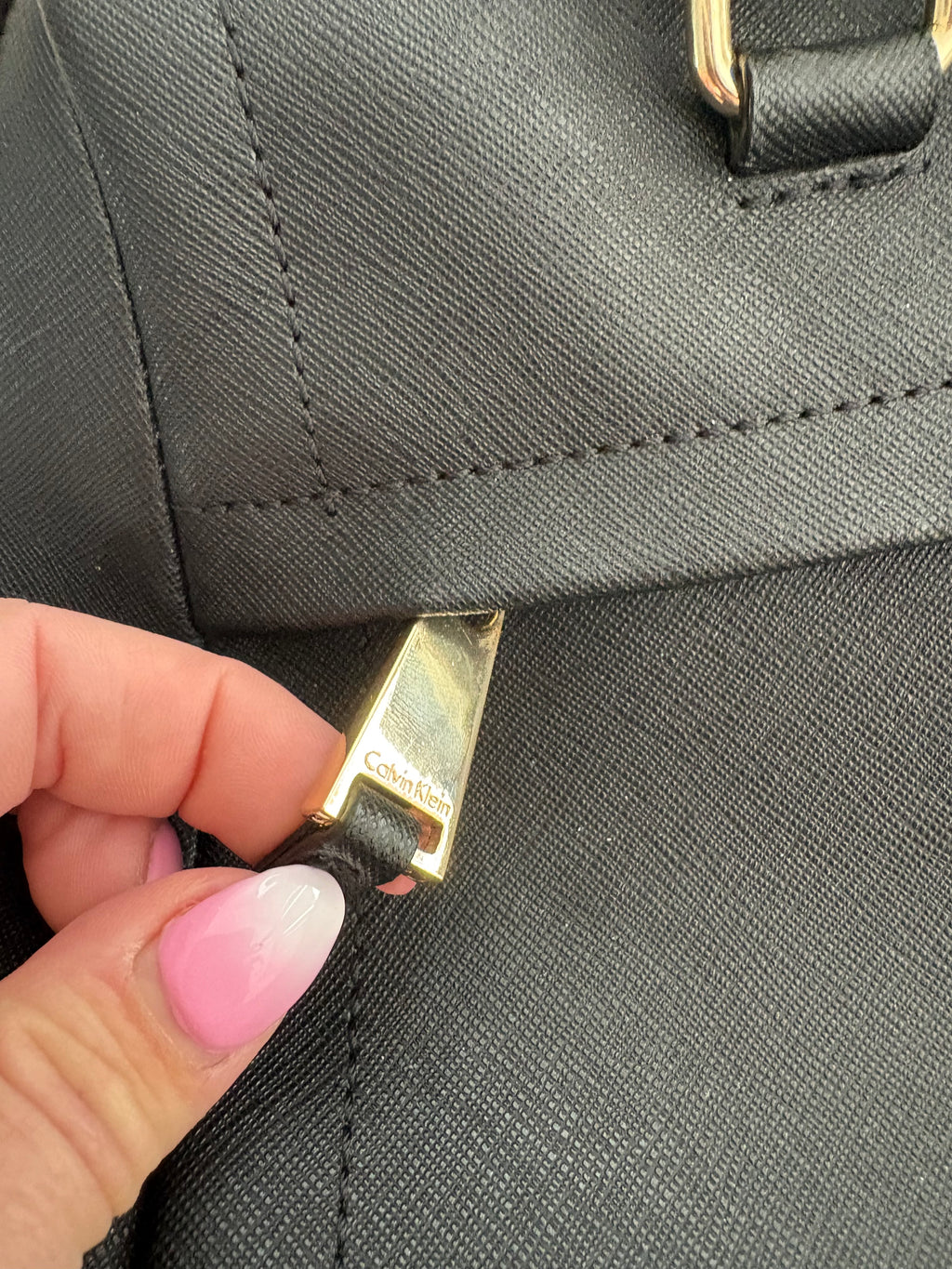 Sac noir Calvin Klein