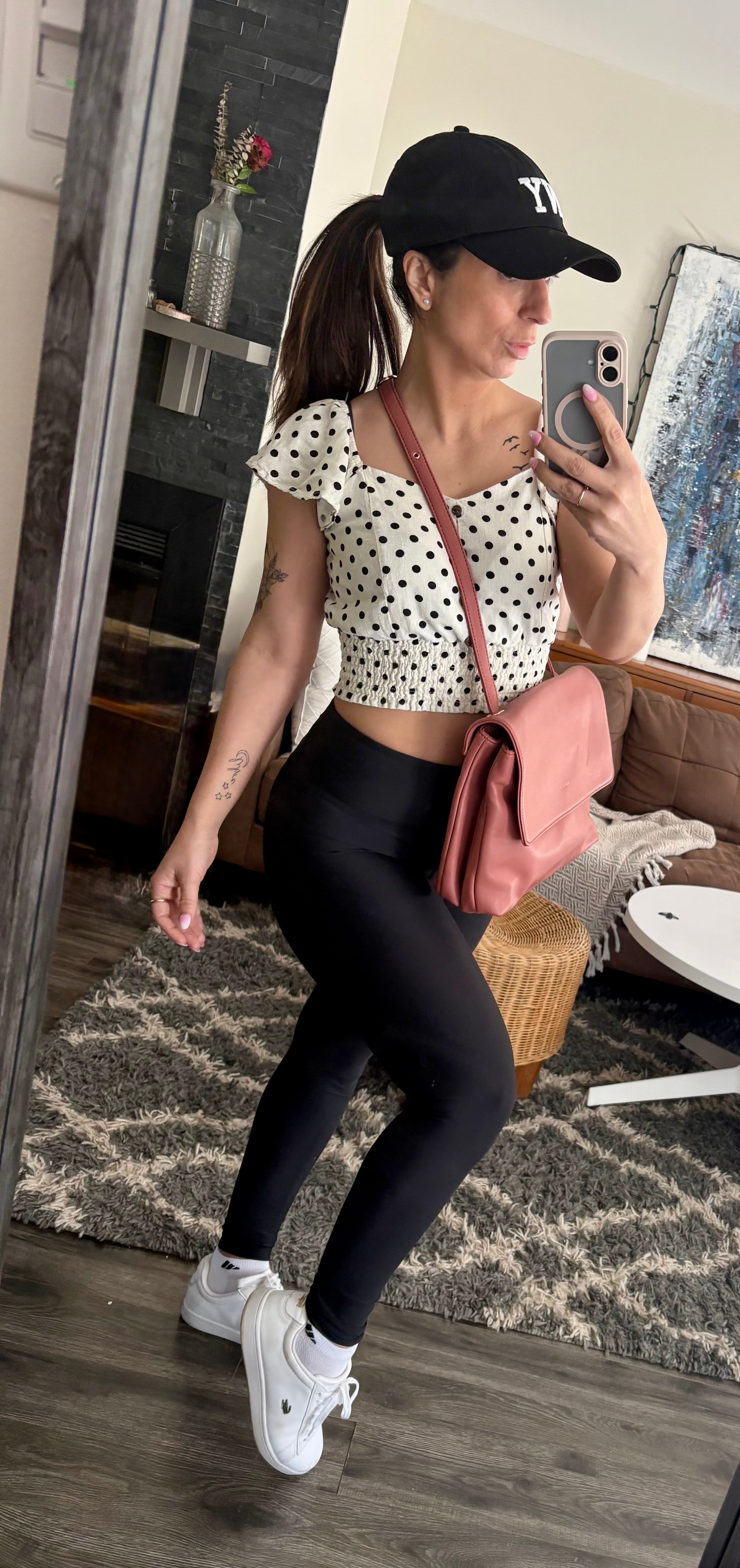 Sac saumon cuir végétalien Matte and Nat
