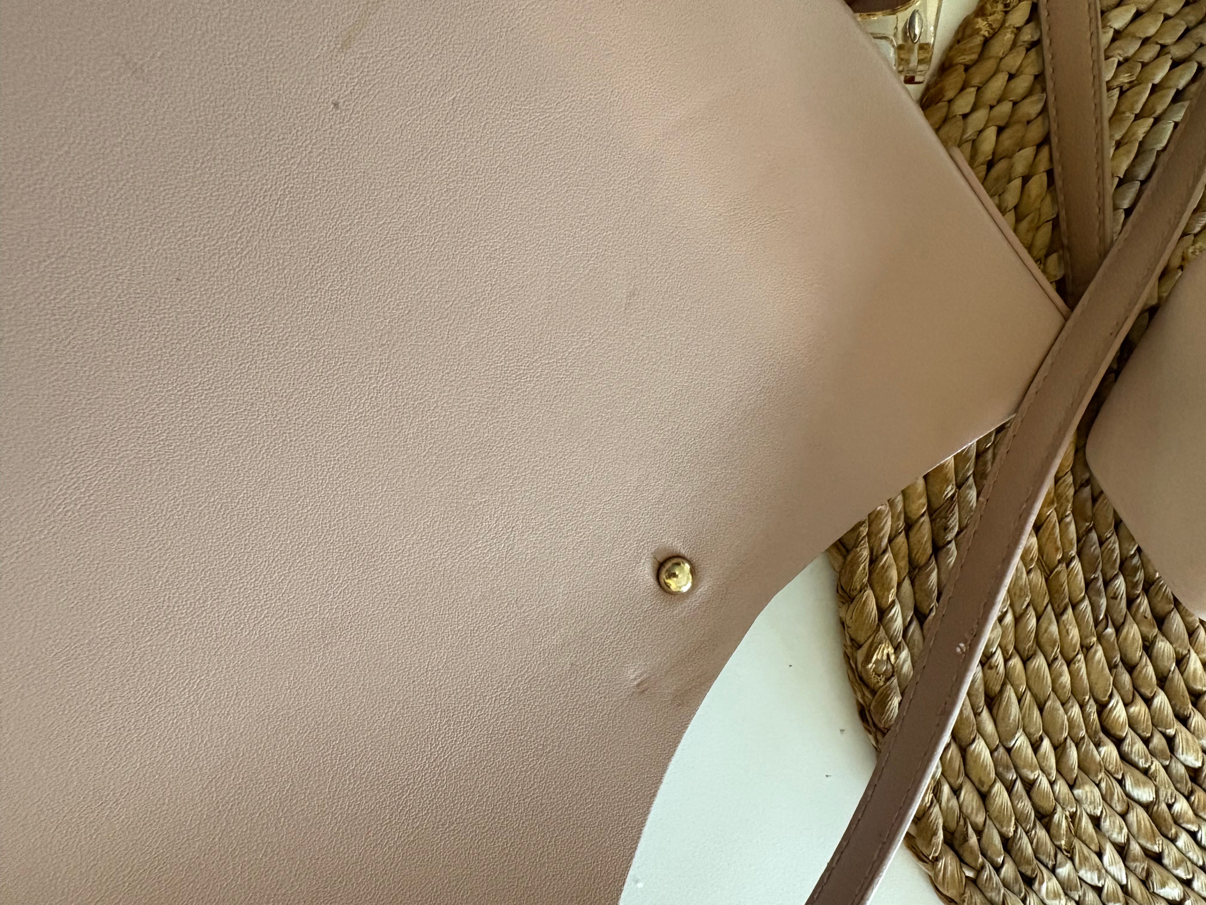 Sac cuir végétalien rose marque Samara