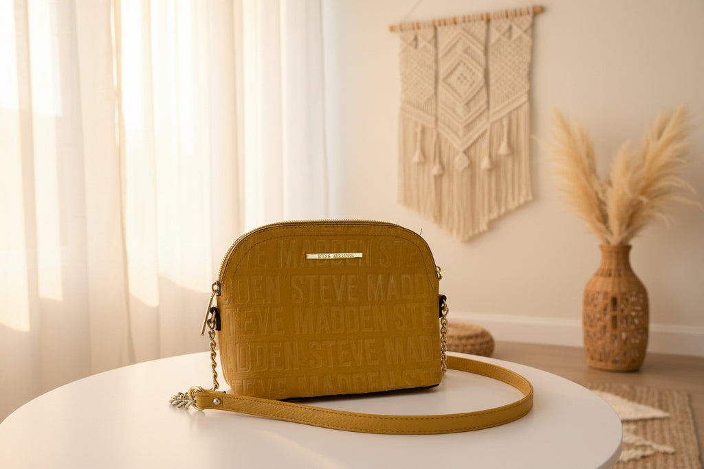 Crossbag jaune moutarde Steve Madden