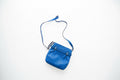 Sac bandoulière cuir bleu électrique Calvin Klein