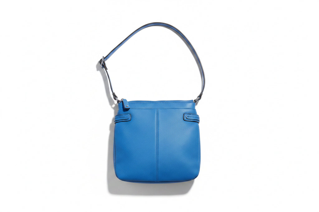 Sac bandoulière cuir bleu électrique Calvin Klein