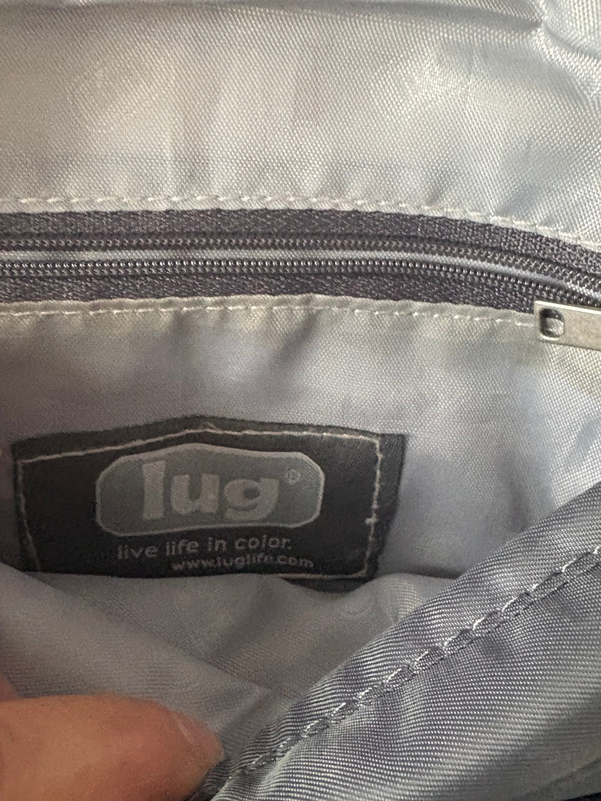 Petit sac Lug gris foncé