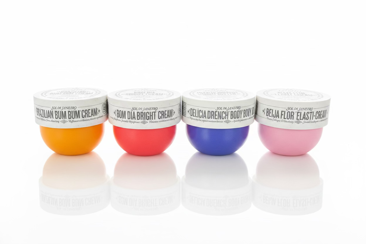 Ensemble découverte Sol de Janeiro – 4 mini crèmes pour le corps