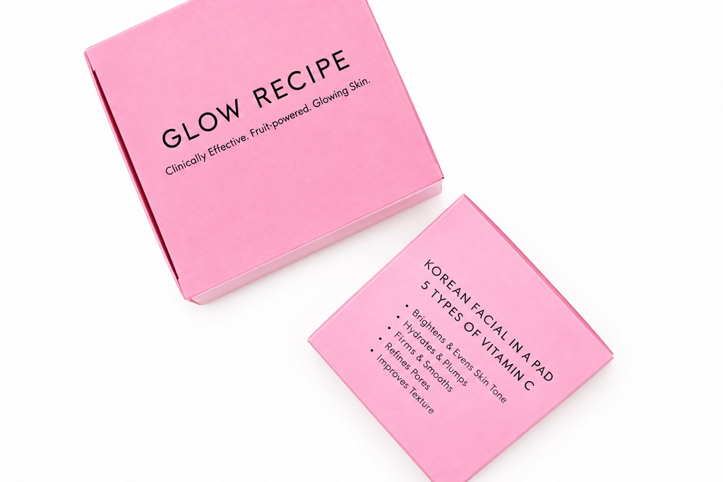 Glow Recipe – Disques toniques illuminateurs à la vitamine C – 60 disques