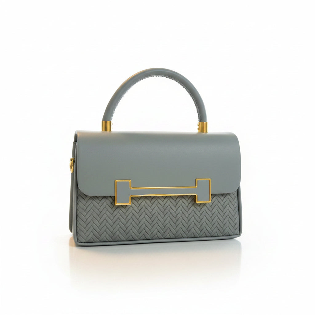 sac rigide bleu poudre