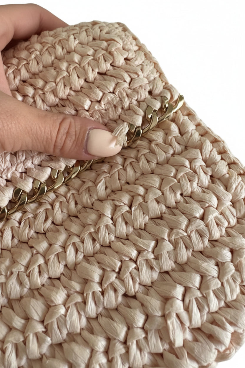 Sac en paille Fifth Avenue