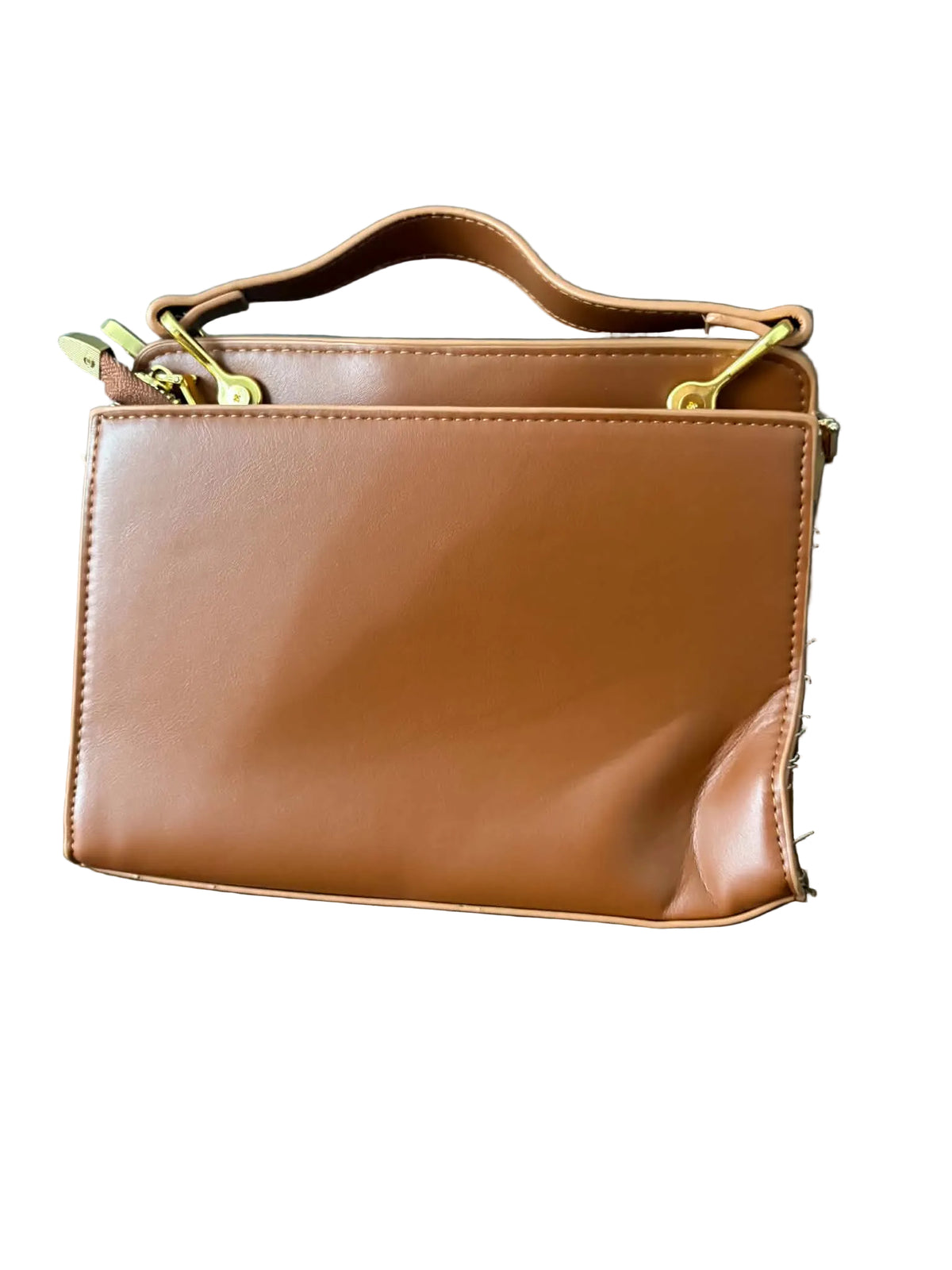 Sac brun rouille avec légère imperfection
