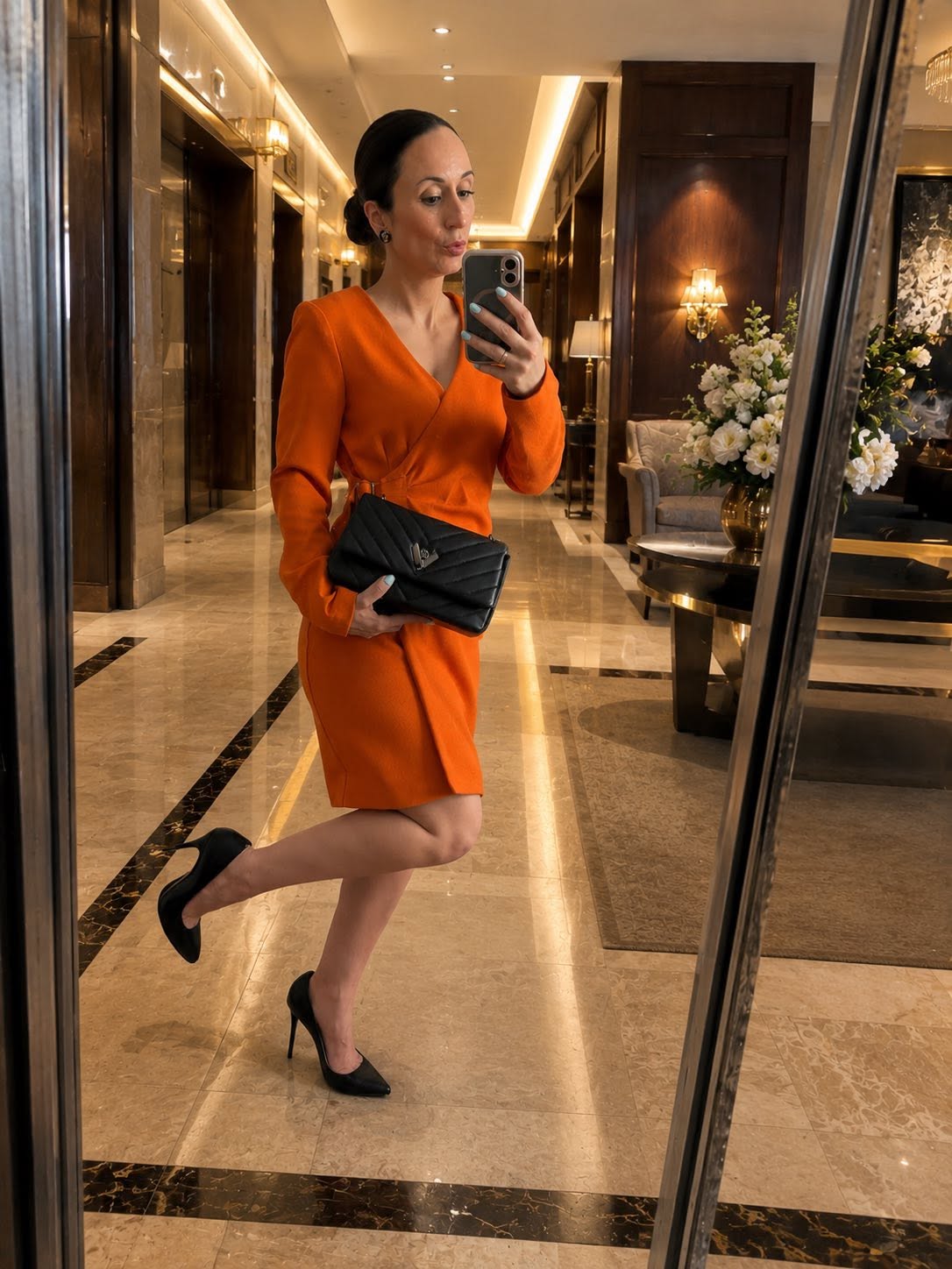 Sac à main Valentino Orlandi matelassé